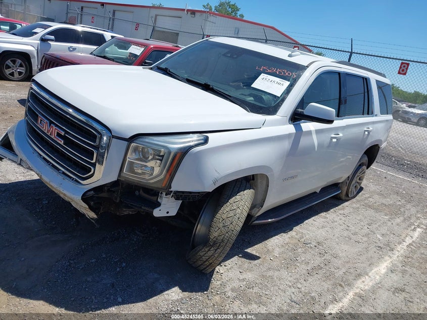 2020 Gmc Yukon VIN 1GKS2BKC7LR209620 IAAI salvage auction — FRONT & REAR, Salvage Title, sold $7,400 on 2026-08-01 (photo 2)