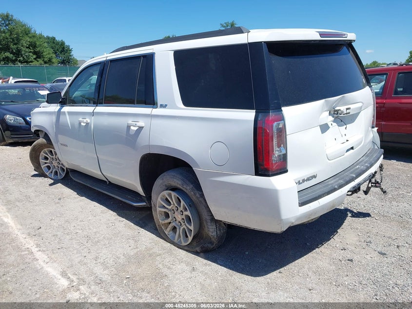 2020 Gmc Yukon VIN 1GKS2BKC7LR209620 IAAI salvage auction — FRONT & REAR, Salvage Title, sold $7,400 on 2026-08-01 (photo 3)