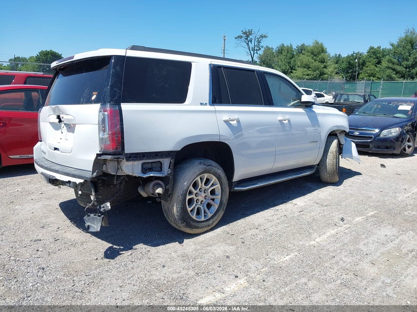 2020 Gmc Yukon VIN 1GKS2BKC7LR209620 IAAI salvage auction — FRONT & REAR, Salvage Title, sold $7,400 on 2026-08-01 (photo 4)
