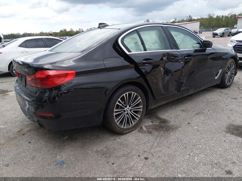 2019 BMW 5er VIN WBAJA5C57KWW13753 IAAI salvage auction — RIGHT SIDE, Salvage Title, sold $6,100 on 2026-07-20 (photo 4)