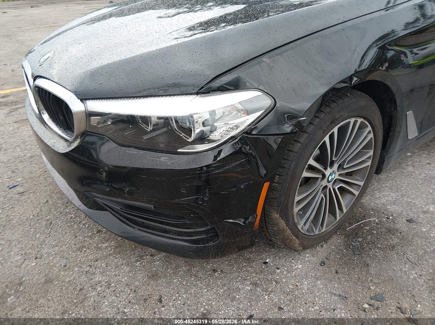 2019 BMW 5er VIN WBAJA5C57KWW13753 IAAI salvage auction — RIGHT SIDE, Salvage Title, sold $6,100 on 2026-07-20 (photo 6)