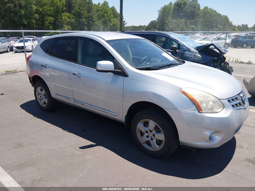 2013 Nissan Rogue VIN JN8AS5MV5DW653044 IAAI salvage auction — REAR END, Salvage (North Carolina), sold $750 on 2026-07-15 (photo 1)
