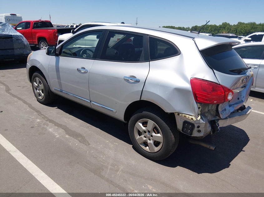 2013 Nissan Rogue VIN JN8AS5MV5DW653044 IAAI salvage auction — REAR END, Salvage (North Carolina), sold $750 on 2026-07-15 (photo 3)