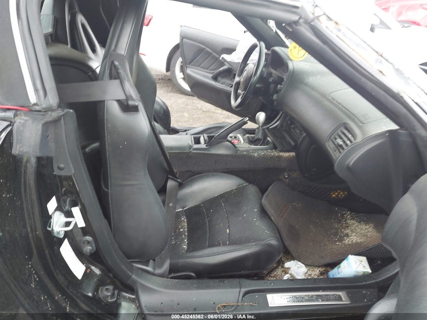 2001 Honda S2000 VIN JHMAP11411T006038 IAAI salvage auction — ALL OVER, Clear (Massachusetts), sold $5,100 on 2026-07-16 (photo 5)