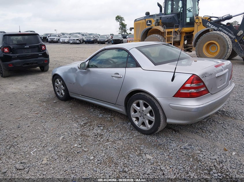 2003 Mercedes-benz Slk-klasse VIN WDBKK49F93F274542 IAAI salvage auction — LEFT SIDE, Salvage (West Virginia), sold $150 on 2026-07-22 (photo 3)