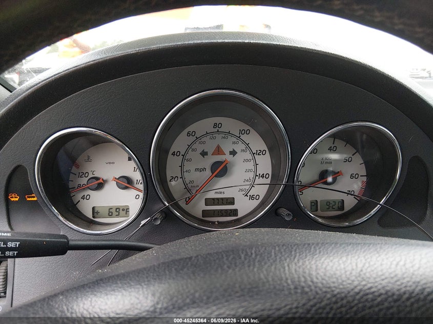 2003 Mercedes-benz Slk-klasse VIN WDBKK49F93F274542 IAAI salvage auction — LEFT SIDE, Salvage (West Virginia), sold $150 on 2026-07-22 (photo 7)