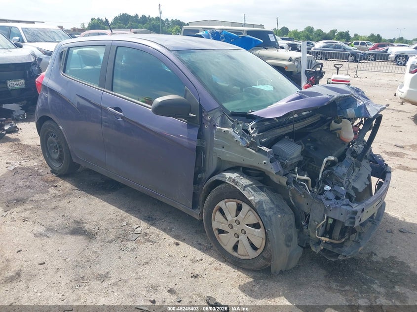 2017 Chevrolet Spark VIN KL8CB6SA5HC820870 IAAI salvage auction — FRONT END, Salvage Title, sold $350 on 2026-07-15 (photo 1)
