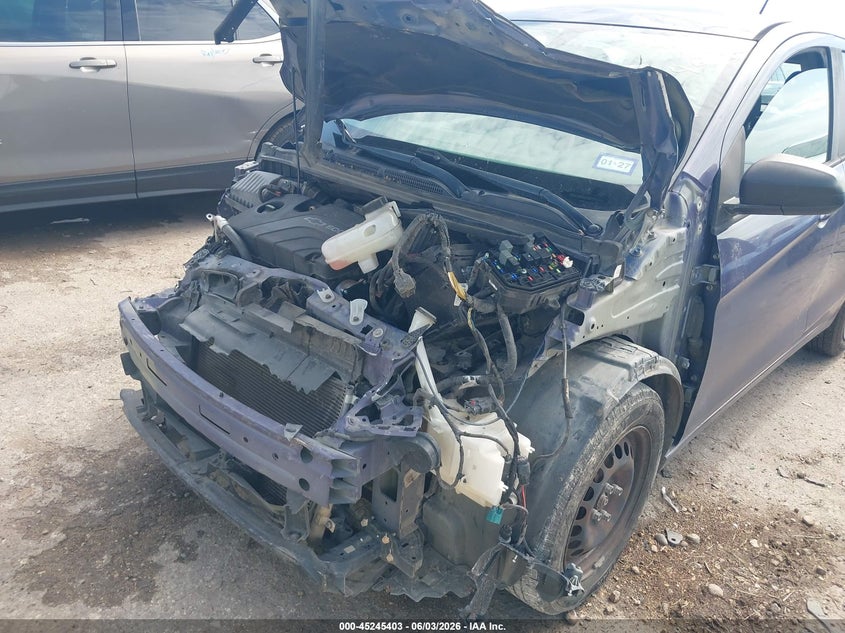 2017 Chevrolet Spark VIN KL8CB6SA5HC820870 IAAI salvage auction — FRONT END, Salvage Title, sold $350 on 2026-07-15 (photo 6)