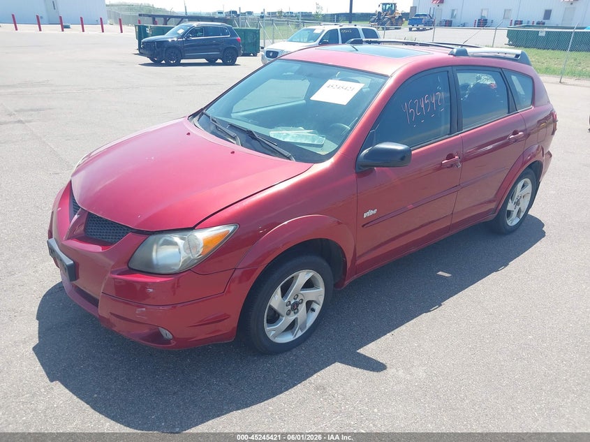 2003 Pontiac Vibe VIN 5Y2SM62813Z449612 IAAI salvage auction — RIGHT SIDE, Prior Salvage (Minnesota), sold $375 on 2026-07-13 (photo 2)