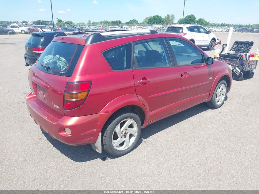 2003 Pontiac Vibe VIN 5Y2SM62813Z449612 IAAI salvage auction — RIGHT SIDE, Prior Salvage (Minnesota), sold $375 on 2026-07-13 (photo 4)