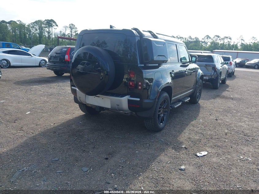 2025 Land rover Defender VIN SALEJ7EX9S2474658 IAAI salvage auction — FRONT END, Salvage Title, sold $47,250 on 2026-07-07 (photo 4)