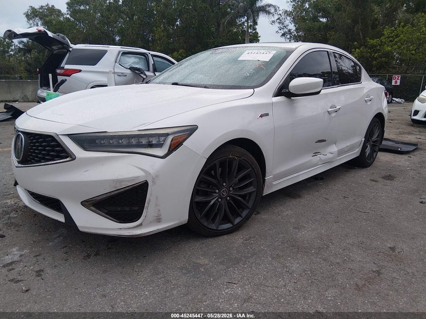 2019 Acura Ilx VIN 19UDE2F80KA003023 IAAI salvage auction — UNKNOWN, Rebuildable (Florida), sold $7,000 on 2026-07-13 (photo 2)
