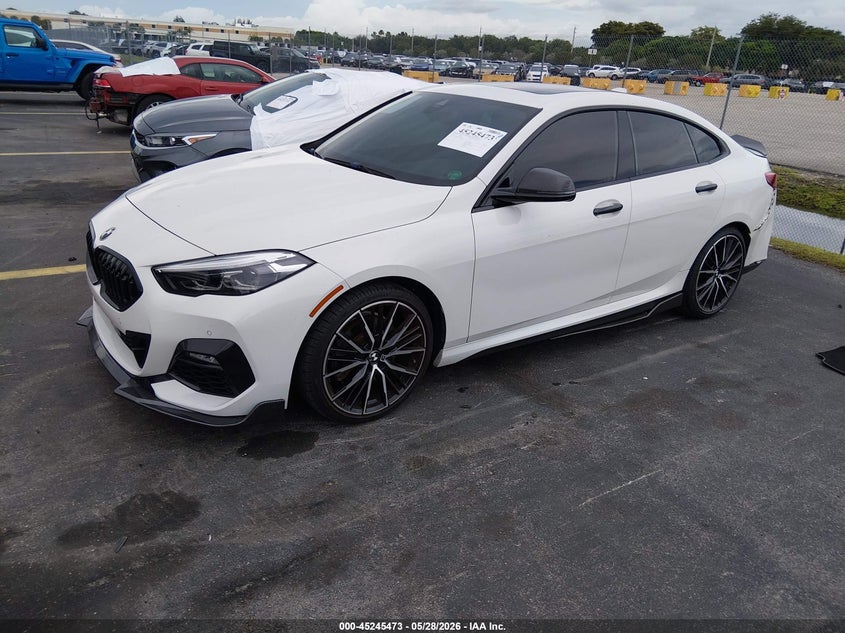 2021 BMW VIN WBA53AK05M7H57179 IAAI salvage auction — REAR END, Salvage Title, sold $7,900 on 2026-07-24 (photo 2)