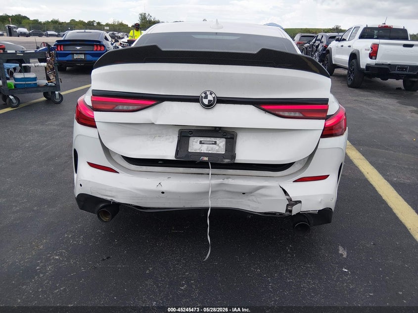 2021 BMW VIN WBA53AK05M7H57179 IAAI salvage auction — REAR END, Salvage Title, sold $7,900 on 2026-07-24 (photo 6)