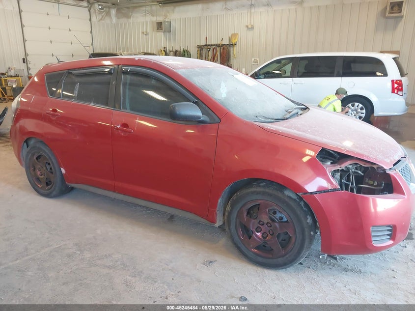 2009 Pontiac Vibe VIN 5Y2SP67819Z436478 IAAI salvage auction — FRONT END, Clear (Florida), sold $325 on 2026-07-07 (photo 1)