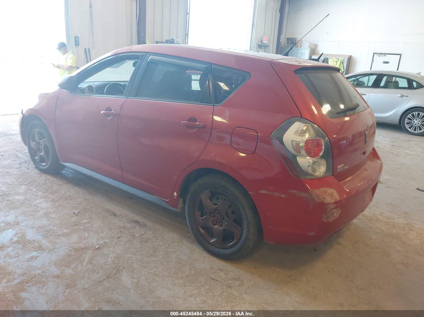 2009 Pontiac Vibe VIN 5Y2SP67819Z436478 IAAI salvage auction — FRONT END, Clear (Florida), sold $325 on 2026-07-07 (photo 3)