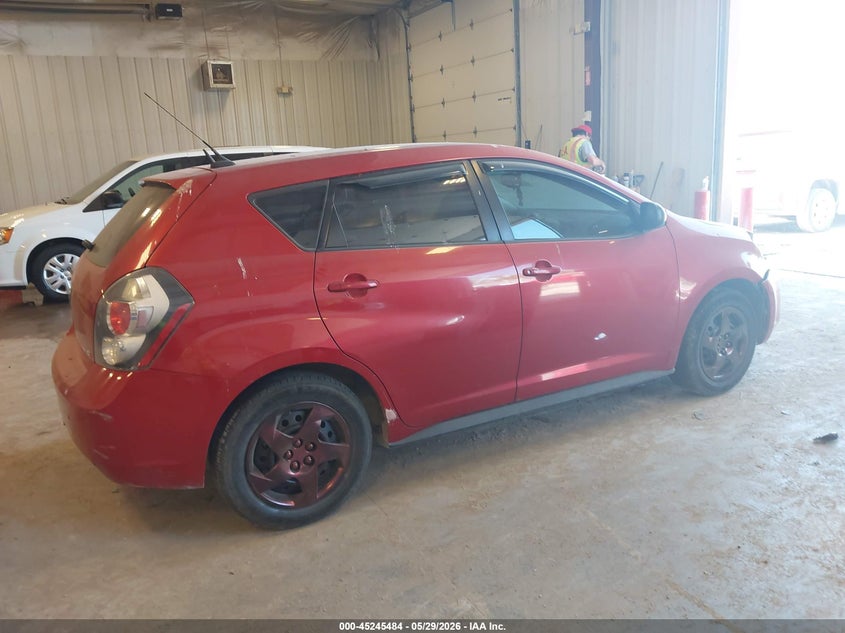 2009 Pontiac Vibe VIN 5Y2SP67819Z436478 IAAI salvage auction — FRONT END, Clear (Florida), sold $325 on 2026-07-07 (photo 4)