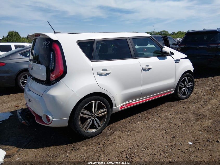 2014 Kia Soul VIN KNDJP3A57E7025407 IAAI salvage auction — FRONT END, Salvage Title, sold $375 on 2026-07-15 (photo 4)