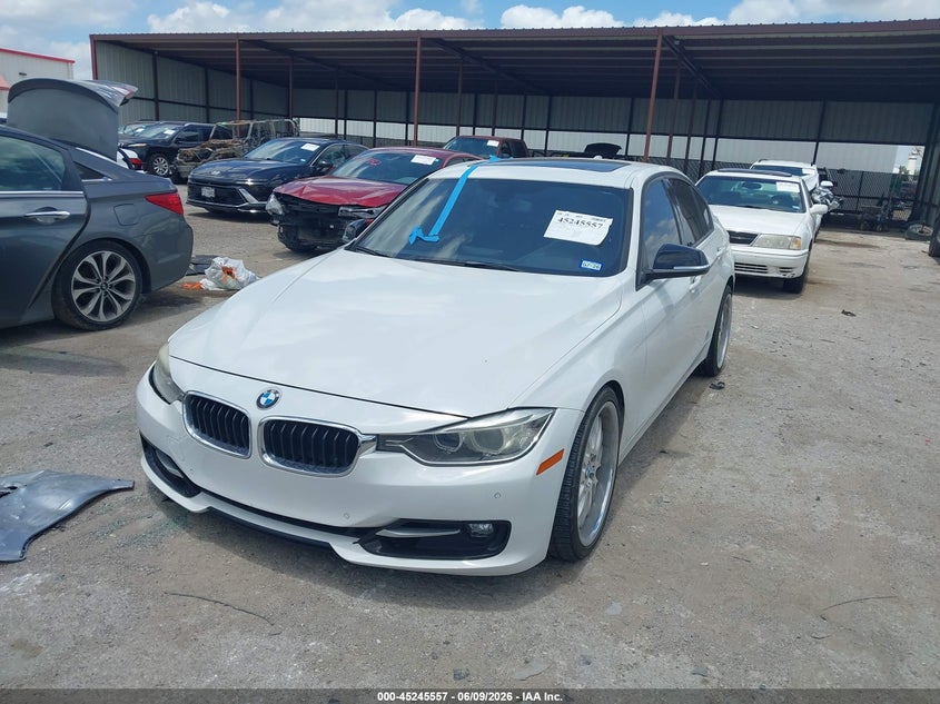 2013 BMW 3er VIN WBA3C1G53DNR44506 IAAI salvage auction — RIGHT SIDE, Salvage (Texas), sold $2,350 on 2026-07-28 (photo 2)
