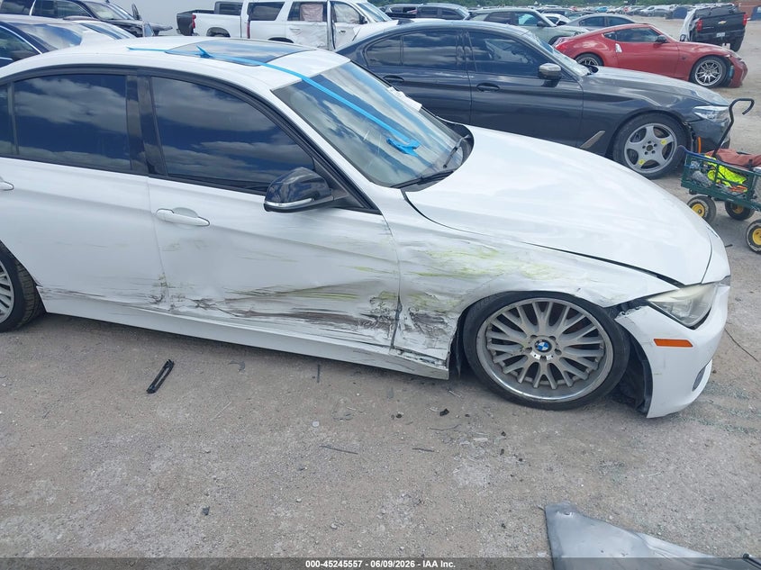 2013 BMW 3er VIN WBA3C1G53DNR44506 IAAI salvage auction — RIGHT SIDE, Salvage (Texas), sold $2,350 on 2026-07-28 (photo 6)