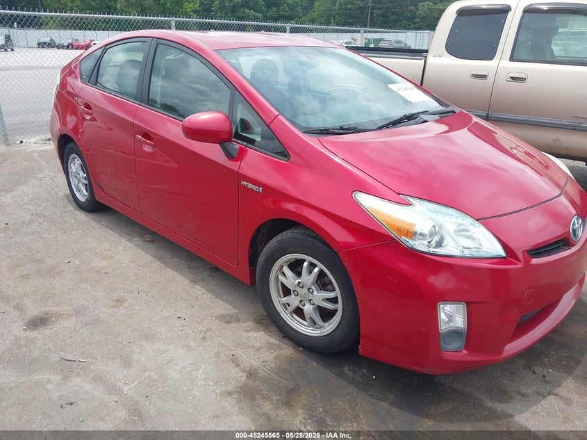 2010 Toyota Prius VIN JTDKN3DU3A0225393 IAAI salvage auction — NORMAL WEAR, Repossession Paperwork (Georgia), sold $800 on 2026-07-29 (photo 1)