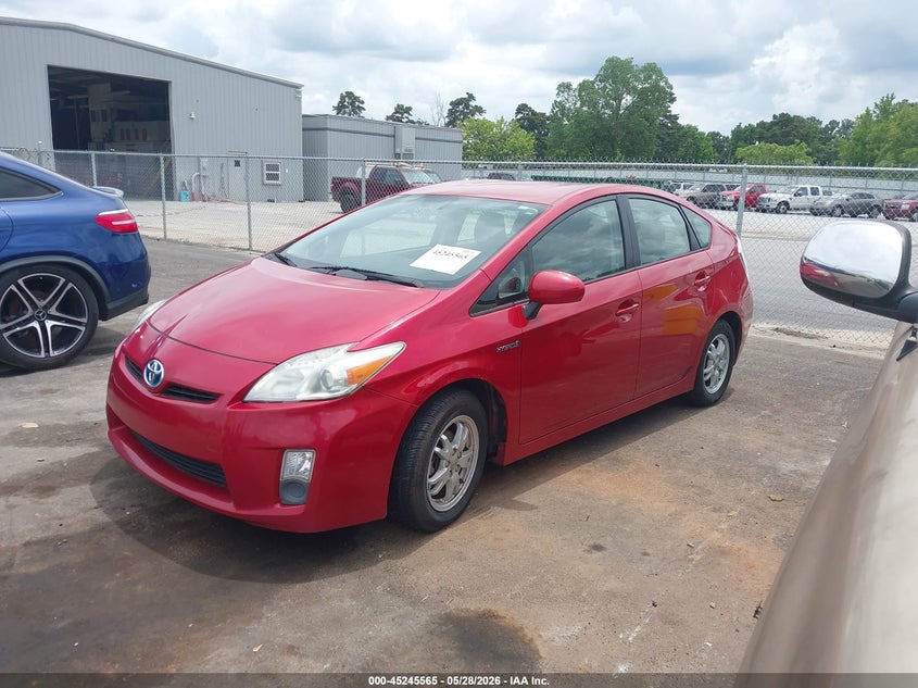2010 Toyota Prius VIN JTDKN3DU3A0225393 IAAI salvage auction — NORMAL WEAR, Repossession Paperwork (Georgia), sold $800 on 2026-07-29 (photo 2)