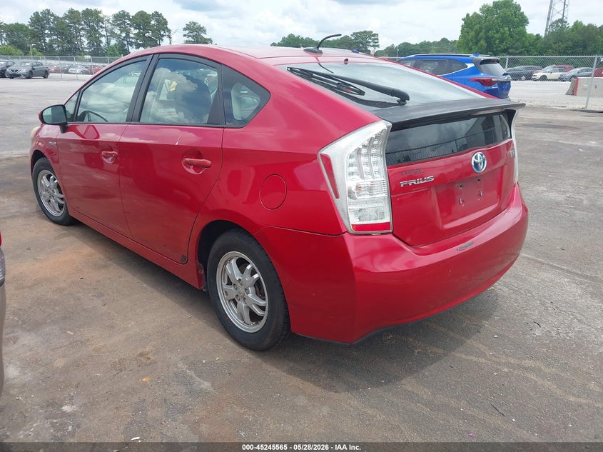 2010 Toyota Prius VIN JTDKN3DU3A0225393 IAAI salvage auction — NORMAL WEAR, Repossession Paperwork (Georgia), sold $800 on 2026-07-29 (photo 3)
