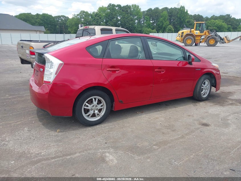 2010 Toyota Prius VIN JTDKN3DU3A0225393 IAAI salvage auction — NORMAL WEAR, Repossession Paperwork (Georgia), sold $800 on 2026-07-29 (photo 4)