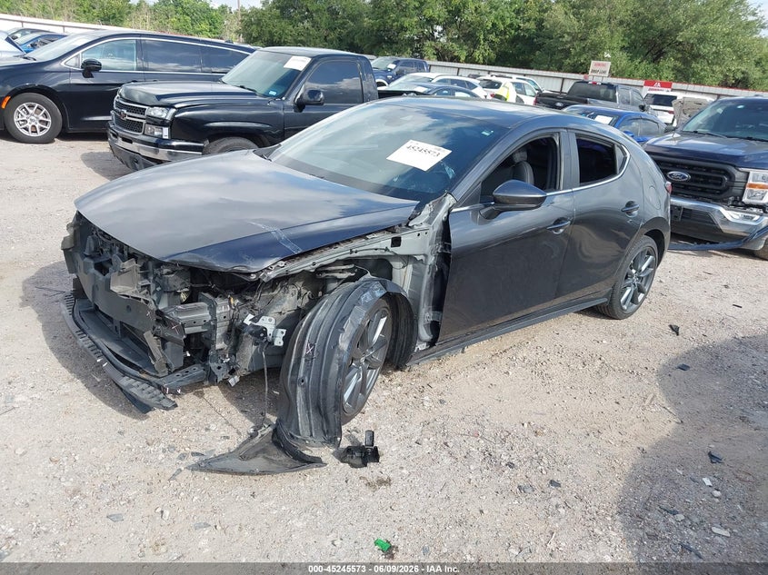 2022 Mazda 3 VIN JM1BPALL6N1504330 IAAI salvage auction — FRONT END, Salvage Title, sold $3,750 on 2026-08-20 (photo 2)