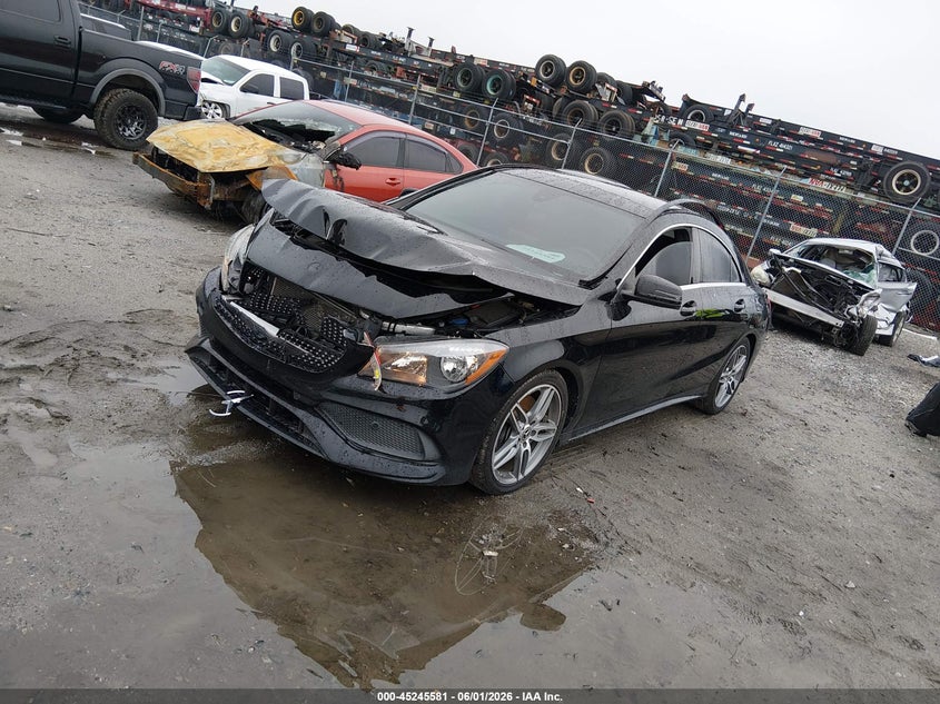 2018 Mercedes-benz Cla-klasse VIN WDDSJ4EB6JN528806 IAAI salvage auction — FRONT END, Salvage Title, sold $4,800 on 2026-07-17 (photo 2)