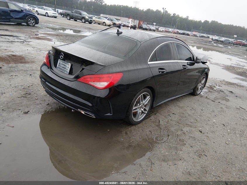 2018 Mercedes-benz Cla-klasse VIN WDDSJ4EB6JN528806 IAAI salvage auction — FRONT END, Salvage Title, sold $4,800 on 2026-07-17 (photo 4)