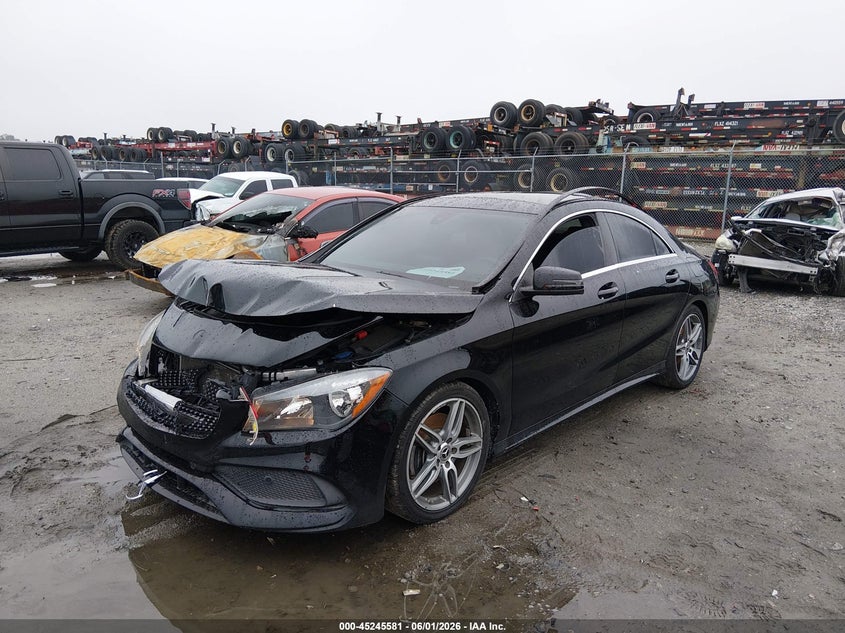 2018 Mercedes-benz Cla-klasse VIN WDDSJ4EB6JN528806 IAAI salvage auction — FRONT END, Salvage Title, sold $4,800 on 2026-07-17 (photo 6)
