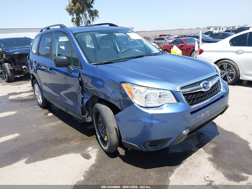 2016 Subaru Forester VIN JF2SJABC9GH568103 IAAI salvage auction — SIDE, Salvage Title, sold $1,750 on 2026-07-20 (photo 1)
