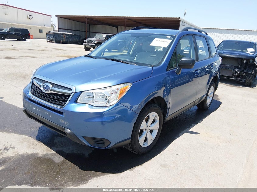 2016 Subaru Forester VIN JF2SJABC9GH568103 IAAI salvage auction — SIDE, Salvage Title, sold $1,750 on 2026-07-20 (photo 2)
