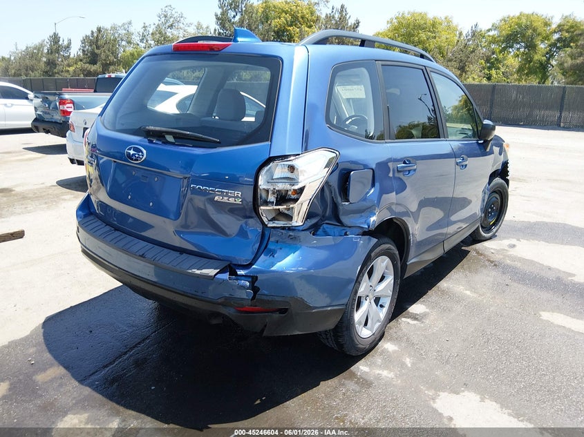 2016 Subaru Forester VIN JF2SJABC9GH568103 IAAI salvage auction — SIDE, Salvage Title, sold $1,750 on 2026-07-20 (photo 4)