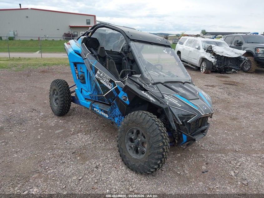 2020 Polaris Rzr VIN 3NSRAD922LG165028 IAAI salvage auction — LEFT SIDE, Salvage Title, sold $2,050 on 2026-07-29 (photo 1)