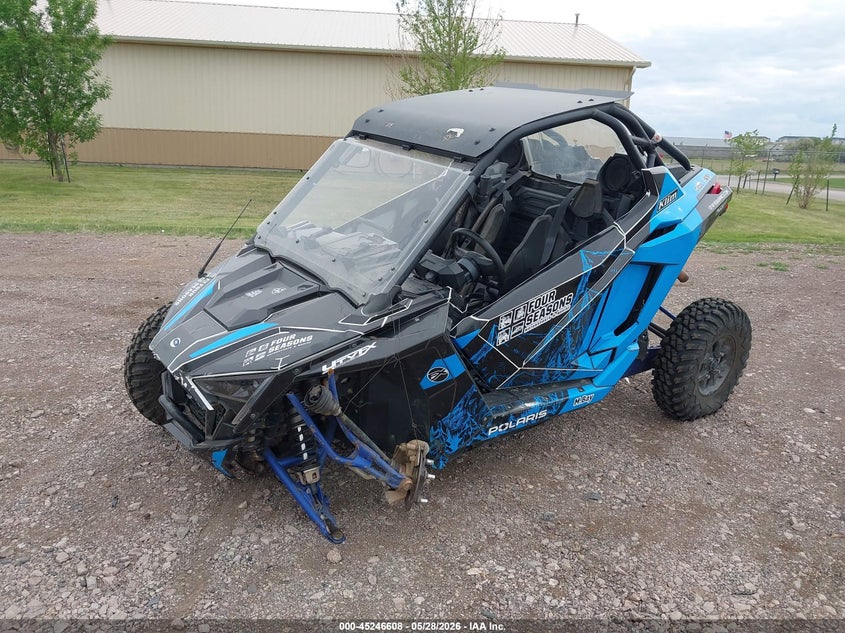 2020 Polaris Rzr VIN 3NSRAD922LG165028 IAAI salvage auction — LEFT SIDE, Salvage Title, sold $2,050 on 2026-07-29 (photo 2)