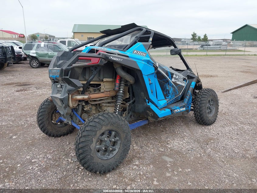 2020 Polaris Rzr VIN 3NSRAD922LG165028 IAAI salvage auction — LEFT SIDE, Salvage Title, sold $2,050 on 2026-07-29 (photo 4)