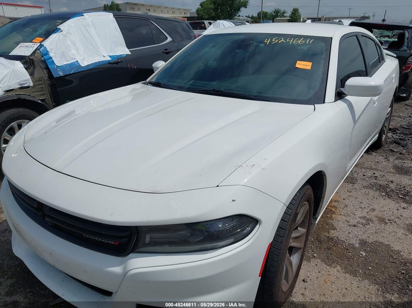 2016 Dodge Charger VIN 2C3CDXHG4GH335008 IAAI salvage auction — HAIL, Salvage Title, sold $4,100 on 2026-07-28 (photo 6)