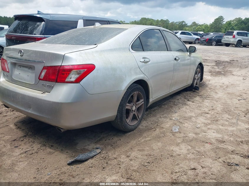2009 Lexus ES VIN JTHBJ46G892326257 IAAI salvage auction — NORMAL WEAR, Clear (South Carolina), sold $925 on 2026-07-07 (photo 4)
