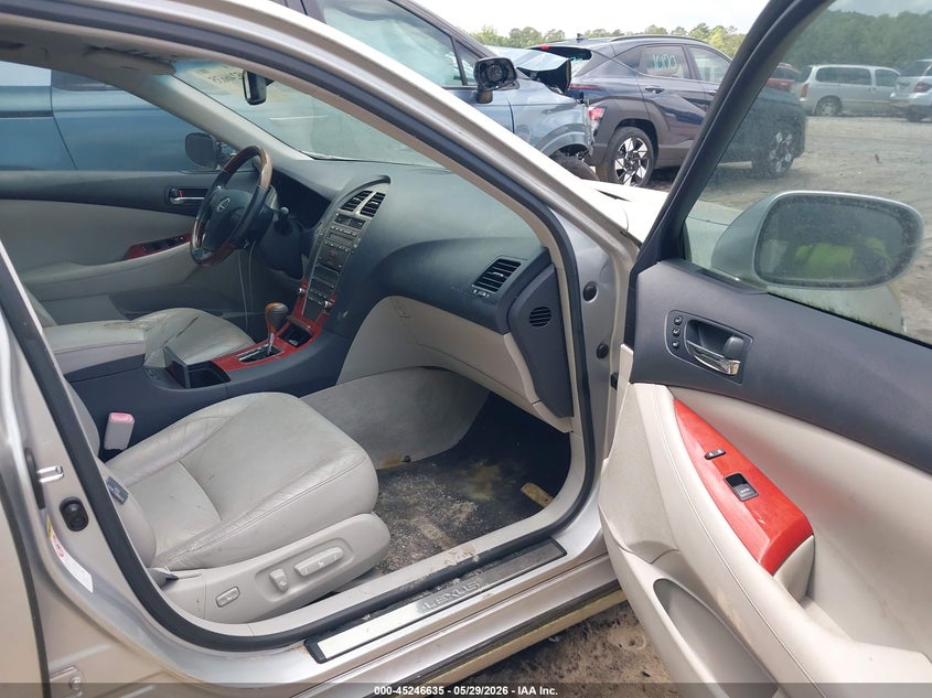 2009 Lexus ES VIN JTHBJ46G892326257 IAAI salvage auction — NORMAL WEAR, Clear (South Carolina), sold $925 on 2026-07-07 (photo 5)