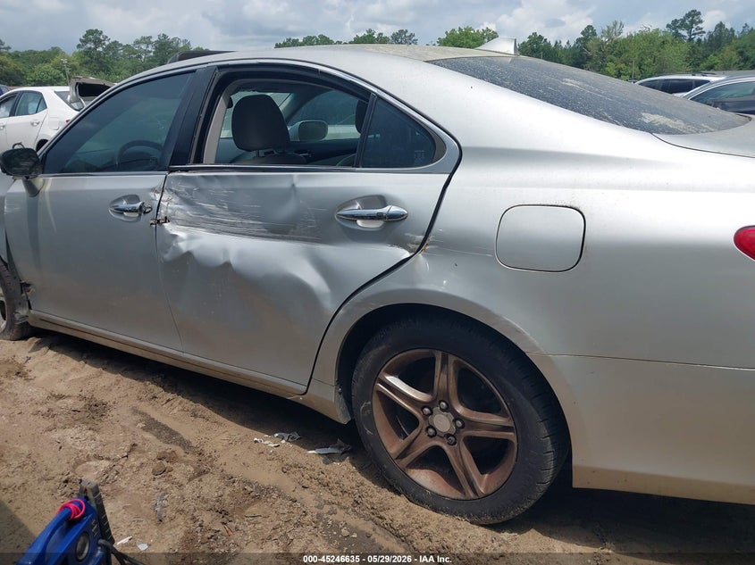 2009 Lexus ES VIN JTHBJ46G892326257 IAAI salvage auction — NORMAL WEAR, Clear (South Carolina), sold $925 on 2026-07-07 (photo 6)