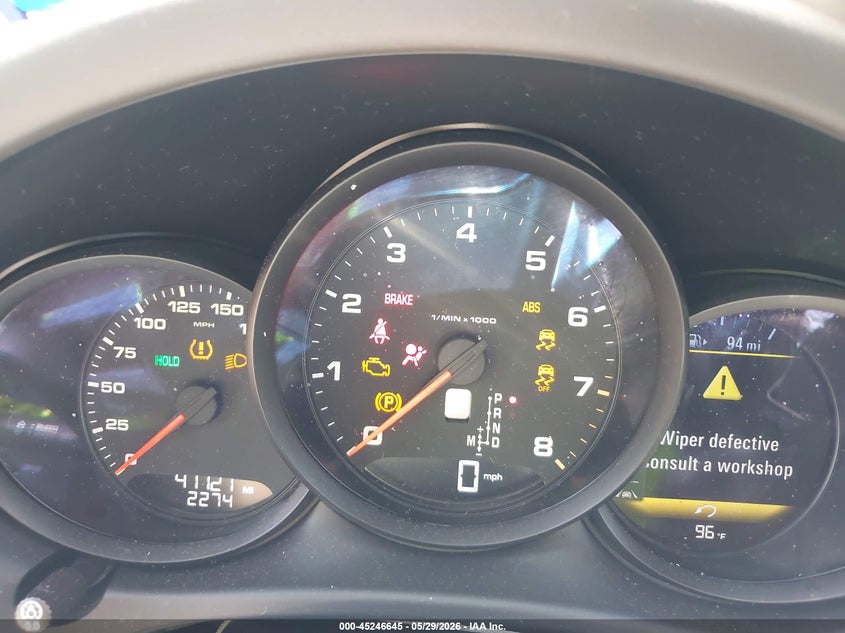2020 Porsche Macan VIN WP1AA2A54LLB03236 IAAI salvage auction — FRONT END, Salvage Title, sold $12,200 on 2026-07-26 (photo 7)