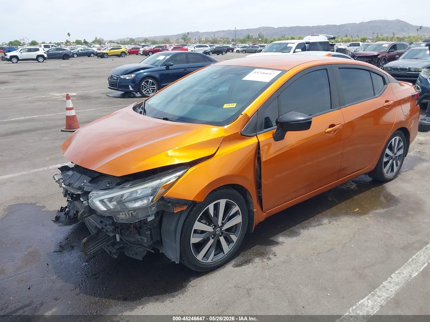 2020 Nissan Versa VIN 3N1CN8FV2LL904880 IAAI salvage auction — FRONT END, Salvage Title, sold $3,050 on 2026-08-22 (photo 2)