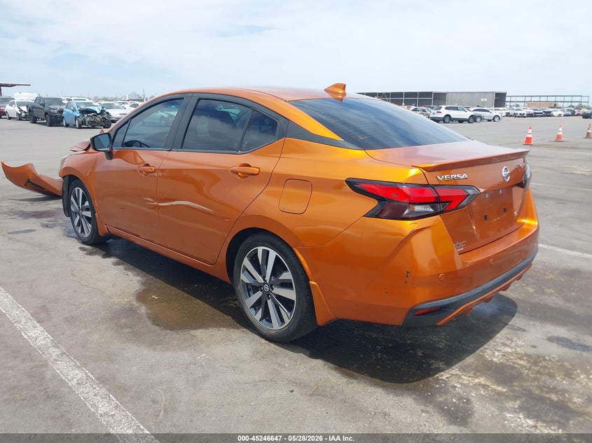 2020 Nissan Versa VIN 3N1CN8FV2LL904880 IAAI salvage auction — FRONT END, Salvage Title, sold $3,050 on 2026-08-22 (photo 3)
