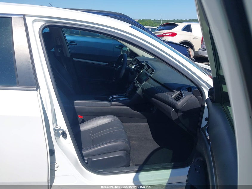2018 Honda Civic VIN JHMFC1F74JX035594 IAAI salvage auction — HAIL, Salvage Title, sold $3,500 on 2026-07-21 (photo 5)