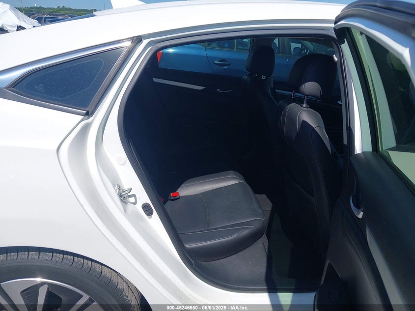 2018 Honda Civic VIN JHMFC1F74JX035594 IAAI salvage auction — HAIL, Salvage Title, sold $3,500 on 2026-07-21 (photo 8)