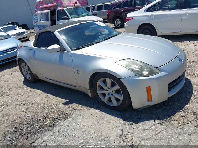 2006 Nissan 350z VIN JN1AZ36A36M450385 IAAI salvage auction — NORMAL WEAR, Nrc Lienholder Repossession Paperwork (Georgia), sold $875 on 2026-07-09 (photo 1)