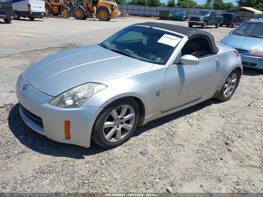 2006 Nissan 350z VIN JN1AZ36A36M450385 IAAI salvage auction — NORMAL WEAR, Nrc Lienholder Repossession Paperwork (Georgia), sold $875 on 2026-07-09 (photo 2)