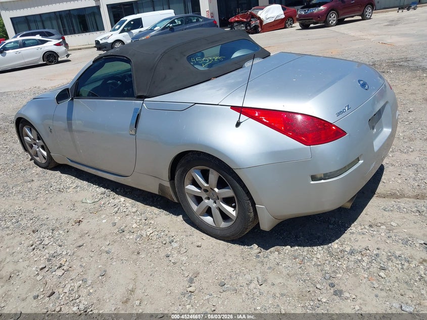 2006 Nissan 350z VIN JN1AZ36A36M450385 IAAI salvage auction — NORMAL WEAR, Nrc Lienholder Repossession Paperwork (Georgia), sold $875 on 2026-07-09 (photo 3)